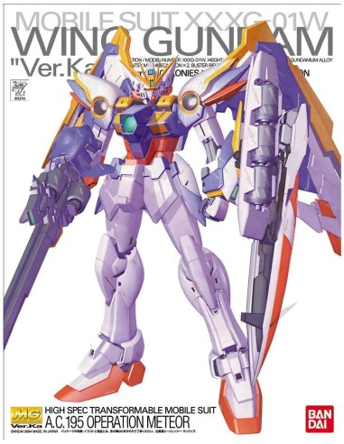 Bandai Wing Gundam Ver Ka Master Grade