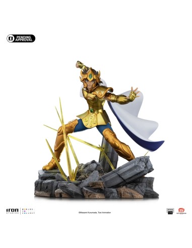 Saint Seiya Leo Aiolia Art Scale 1/10...