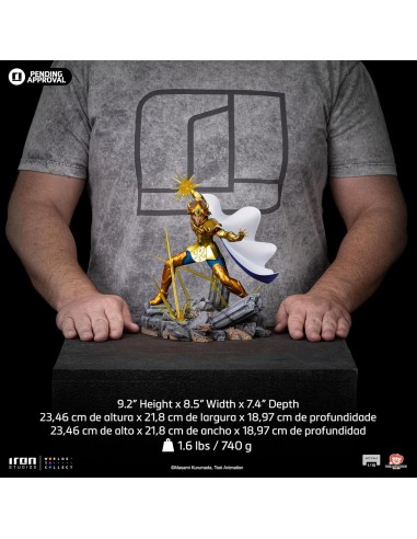 Saint Seiya Leo Aiolia Art Scale 1/10...