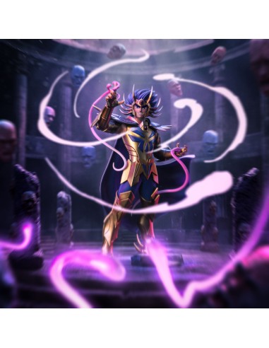 Saint Seiya Cancer Deathmask Art...