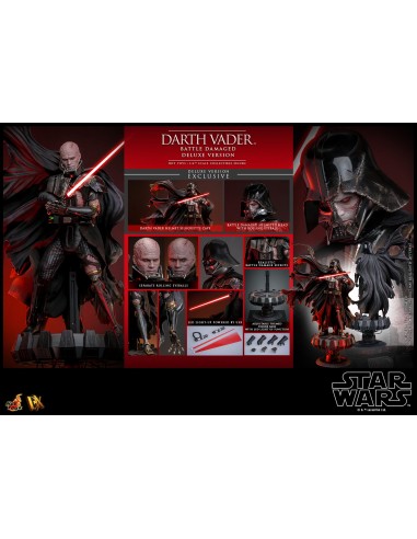 Darth Vader Star Wars Battle Damaged...