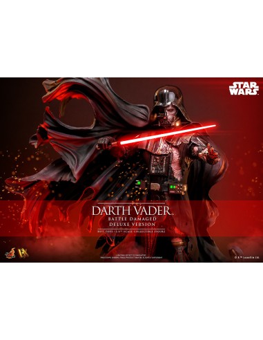 Darth Vader Star Wars Battle Damaged...