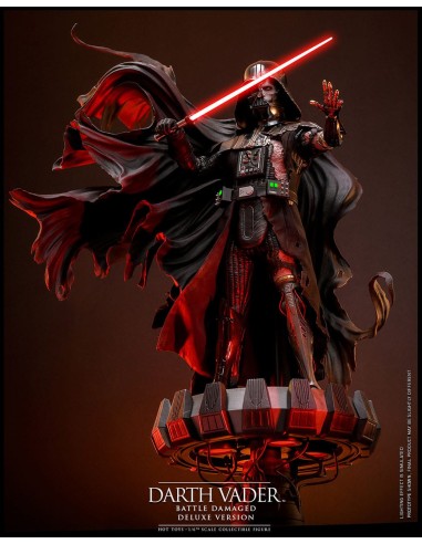 Darth Vader Star Wars Battle Damaged...