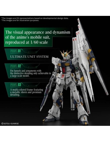Gundam Nu RX-93 Unleashed Gunpla...