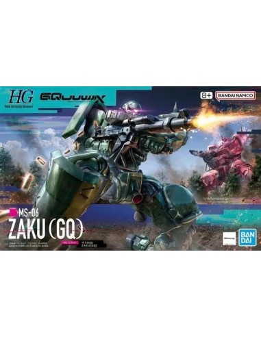 GQuuuuuuX Zaku High Grade Gunpla Bandai