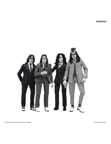 KISS Action Figures 4-Pack Dressed to...