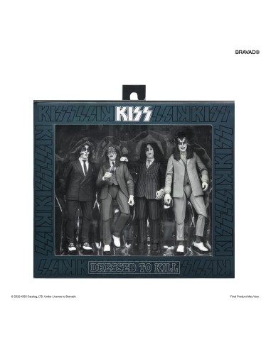KISS Action Figures 4-Pack Dressed to...