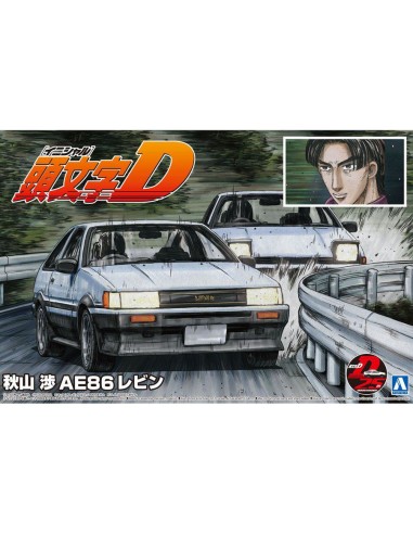 Initial-d Akiyama Wataru Ae86 Levin...