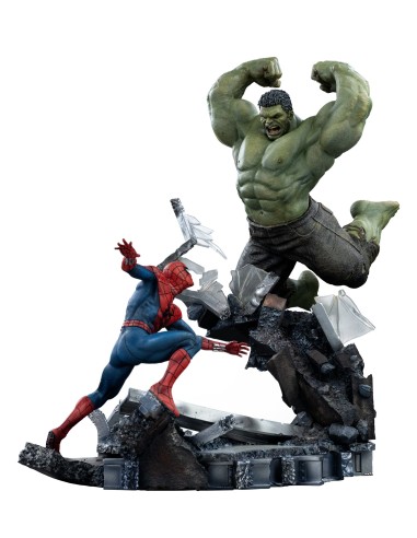 Spider-Man vs Hulk  Marvel Comics Art...