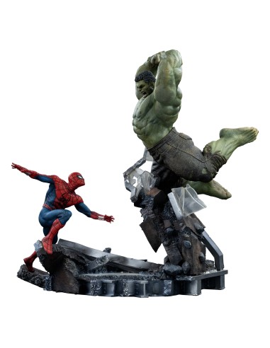 Spider-Man vs Hulk  Marvel Comics Art...