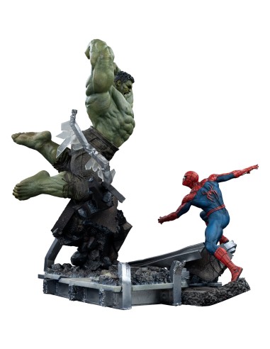 Spider-Man vs Hulk  Marvel Comics Art...