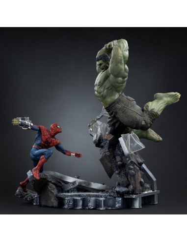 Spider-Man vs Hulk  Marvel Comics Art...