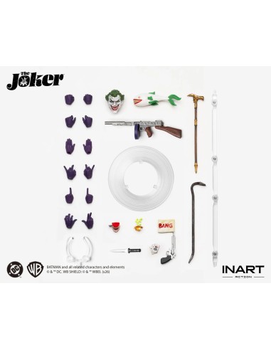 The Jocker 1/12 Action Figure Inart