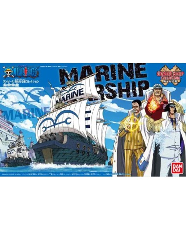 One Piece Marine WarShip Model Kit...