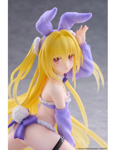 MOFLOCK Golden Darkness Fluffy Bunny...