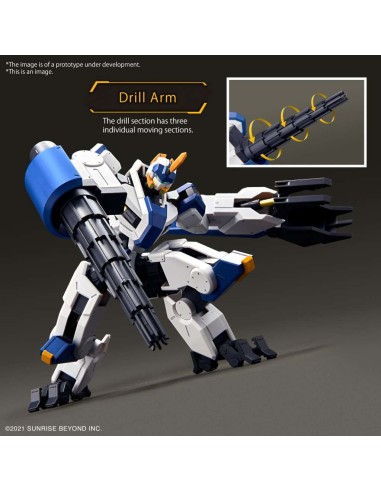 Mailes Byakuchi Drill & Claw Arm 1/72...