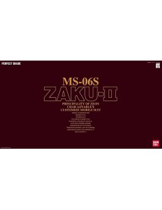 Zaku II MS-06S Perfect...