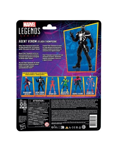 Spider-Man Marvel Legends Retro Agent...
