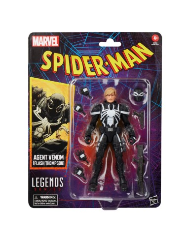 Spider-Man Marvel Legends Retro Agent...
