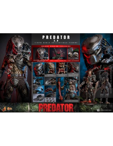 Hot Toys Predator Movie Masterpiece...