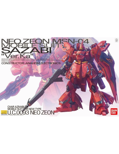 Sazabi MSN-04 Ver Ka Gunpla Master...