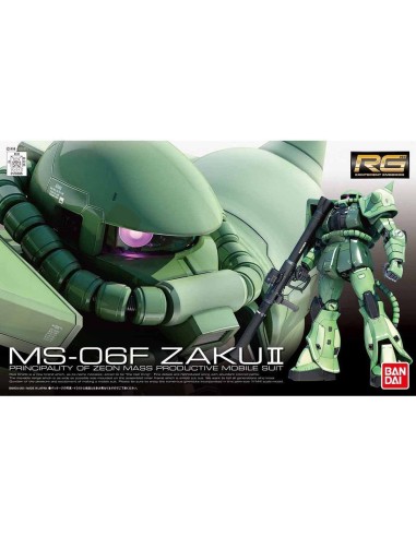 Bandai Zaku II MS-06F Real Grade